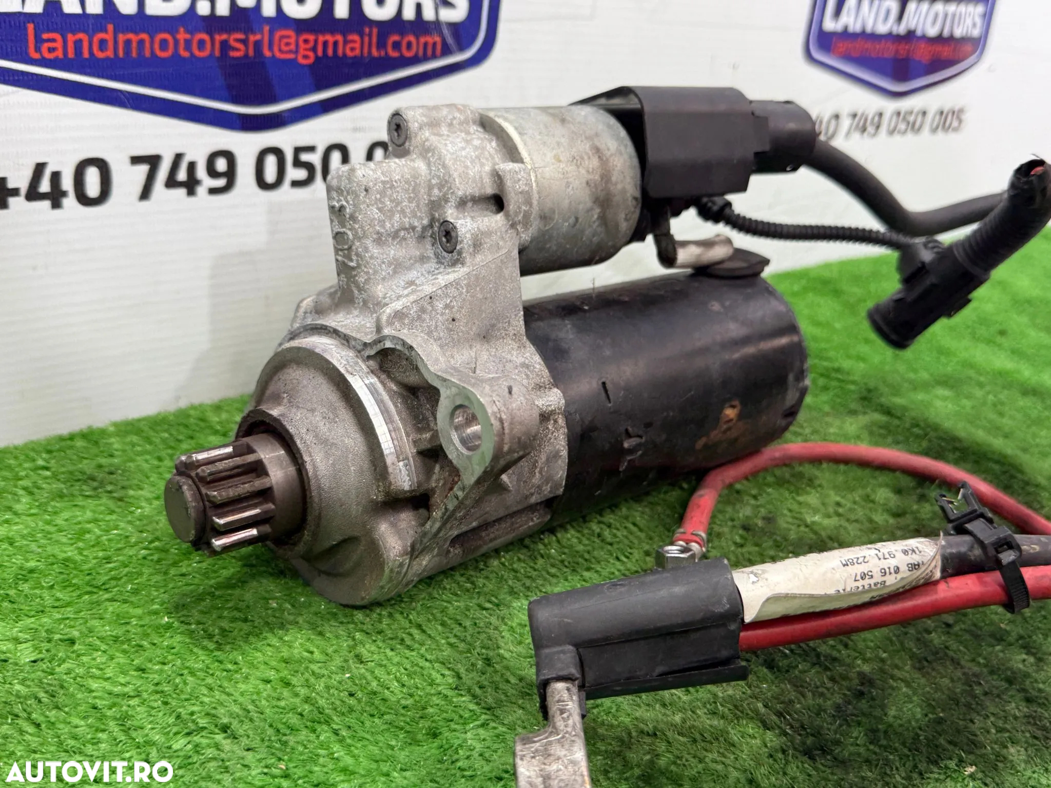 ELECTROMOTOR SKODA SUPERB II Combi ( Break) 2010 2.0 DIESEL COD OEM 02E911023L 2008-2015 - 4