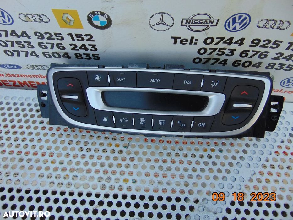 Panou climatronic Renault Scenic 3 an 2009-2016 megane 3 comenzi ac cl - 2
