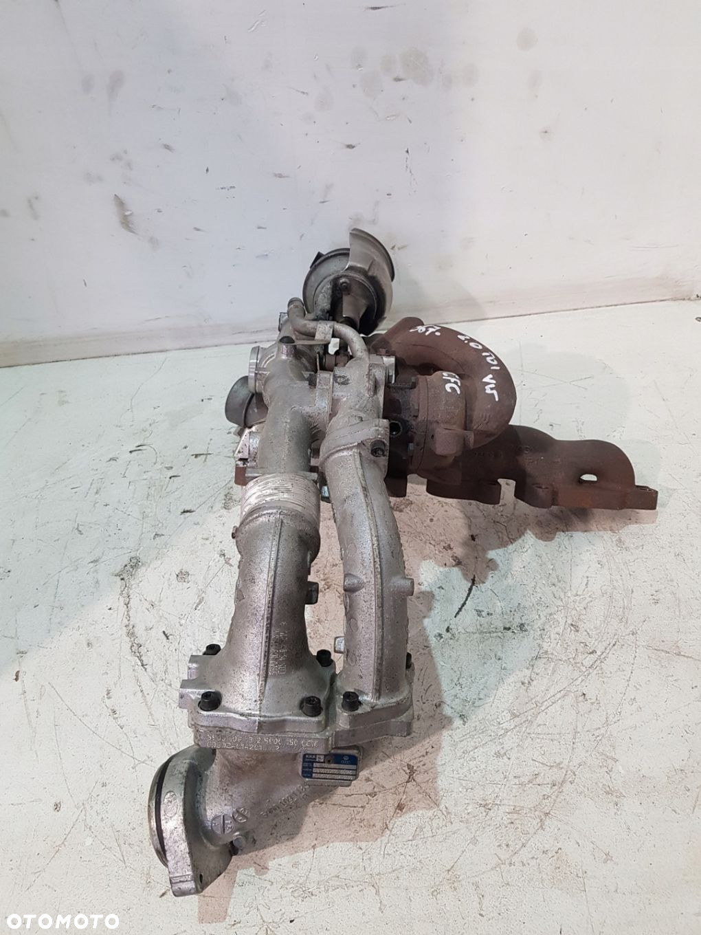 TURBOSPRĘŻARKA TURBO 03L145873 VW TRANSPORTER 5 T5 2.0 TDI BITURBO CFC - 4