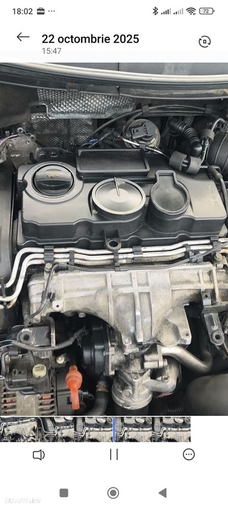 Motor 2.0 tdi BMR 170 cp Volkswagen Passat B6 - 2
