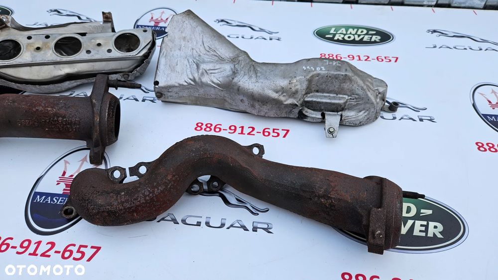 Jaguar XJ 351 3.0 SC 306PS 340 KM 5.0 508PN 385 KM 5.0 SC 510KM 508PS kolektor wydechowy Osłona termiczna kolektora - 3