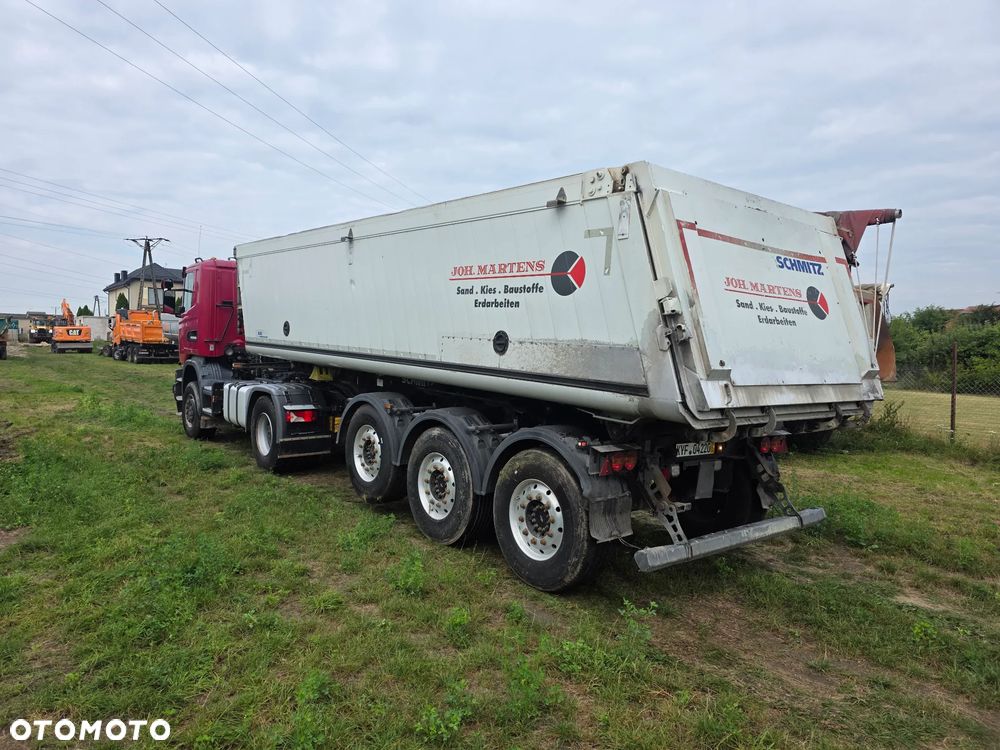 Scania G 410 4x4 + Schmitz 26m3 Alu z Niemiec - 10