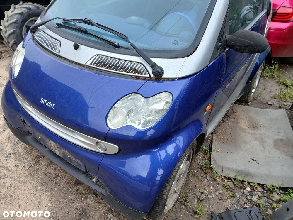 smart fortwo cabrio maska zderzak lampa grill błotnik drzwi zbiornik paliwa szyba lusterko klamka - 2