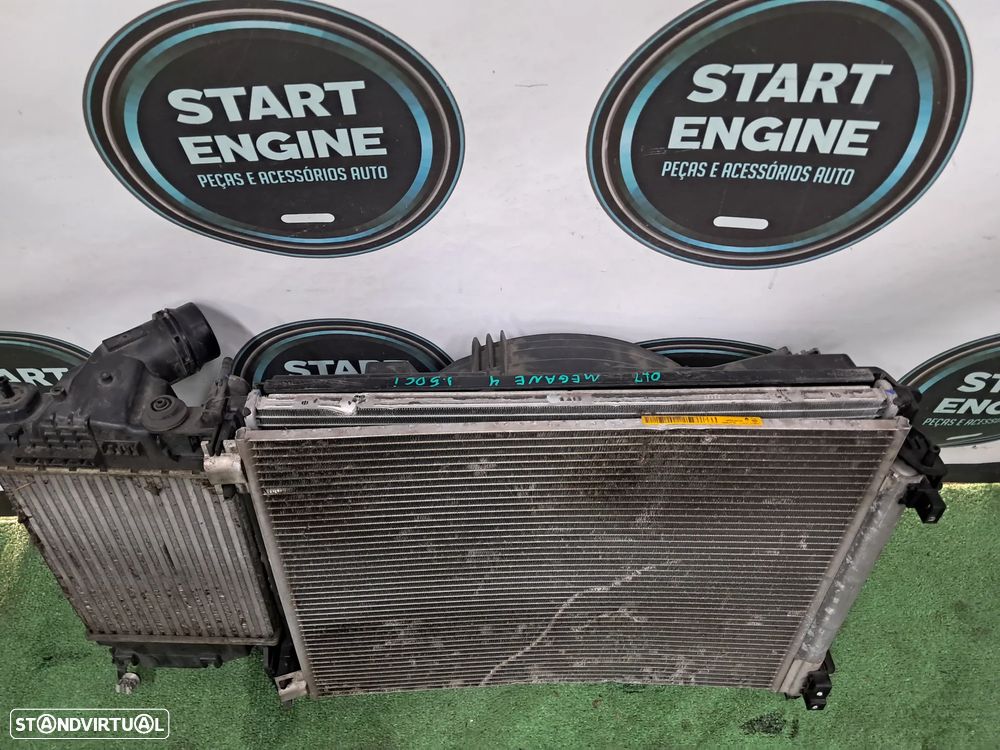 Radiadores termoventilador ventilador Renault Megane IV 4 DCI e TCE - 2