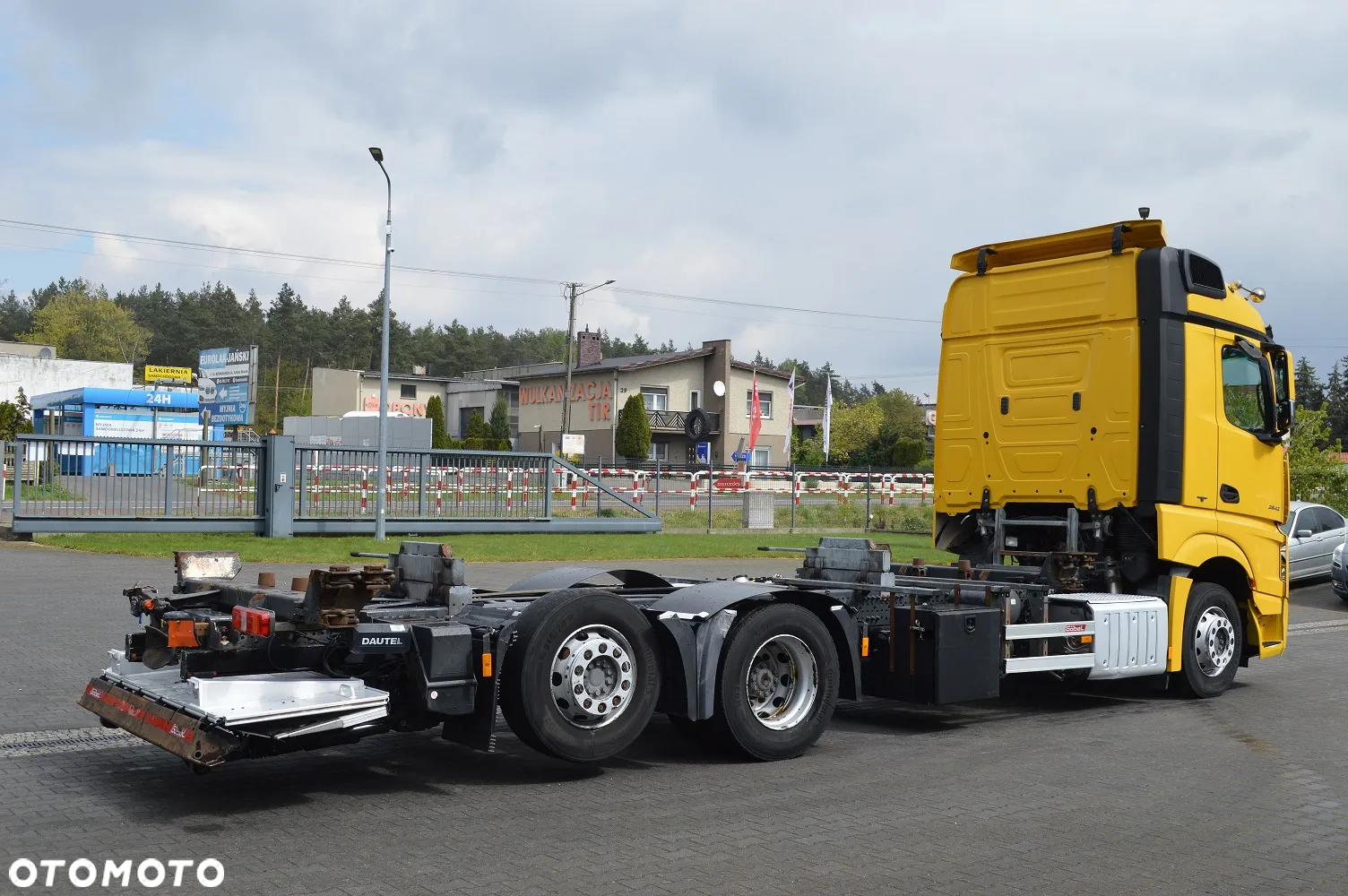 Mercedes-Benz ACTROS 2542 EURO 6 BDF RAMA WYMIENNA ZABUDOWA - 4