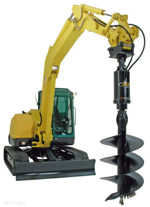 Foreza burghiu miniexcavator Digga - 5