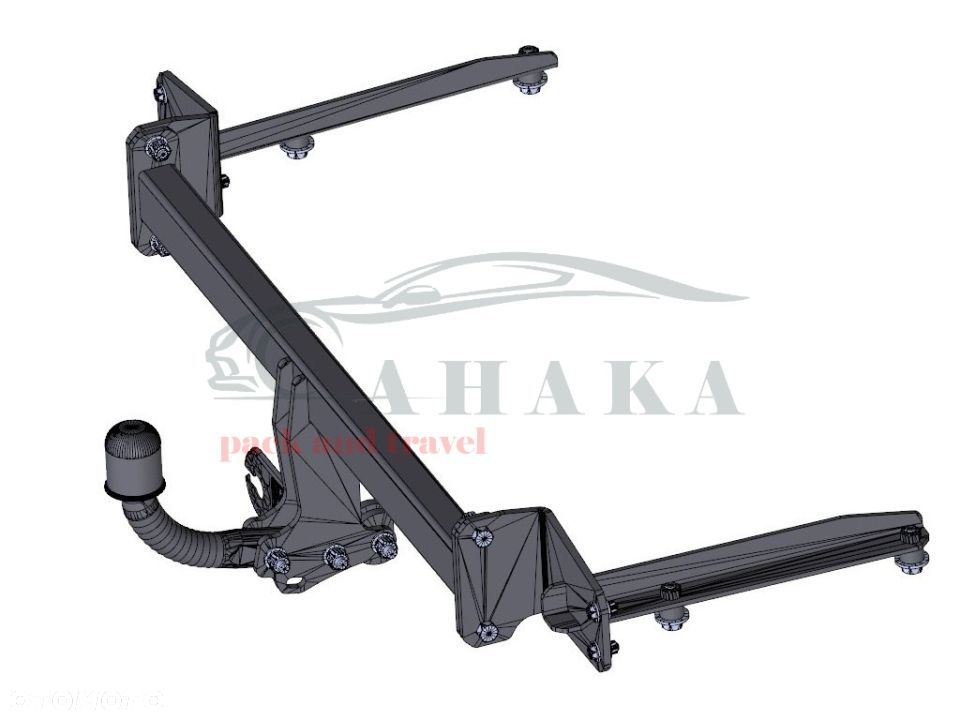 Hak Holowniczy Odkręcany Do Honda Civic Sedan 2012-2017 - 2
