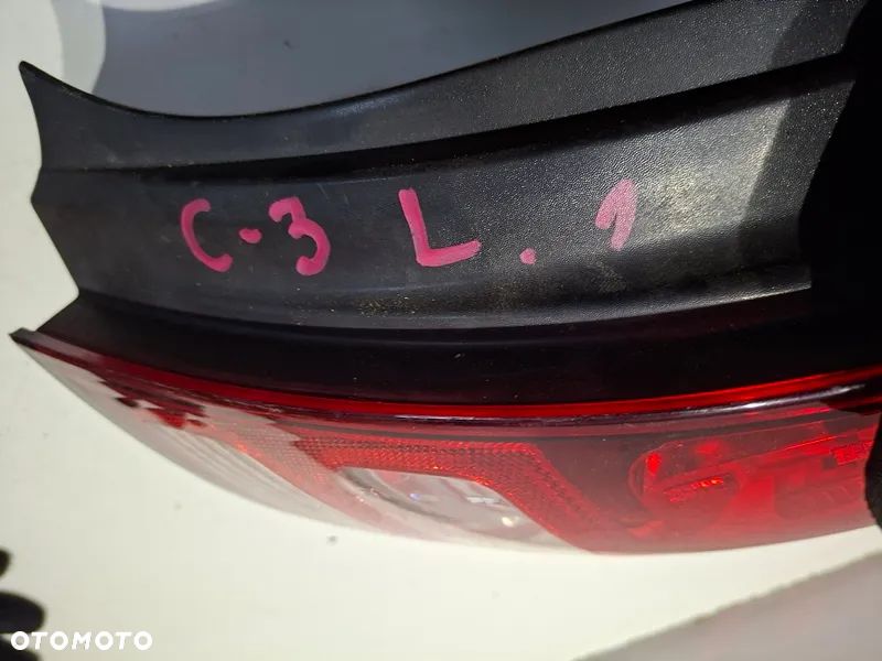 CITROEN C3 II 09- LAMPA LEWY TYŁ TYLNA - 2