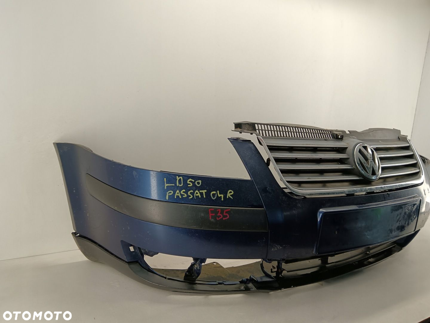 ZDERZAK PRZEDNI GRILL VW PASSAT B5 LIFT 01-05 LD5Q - 2