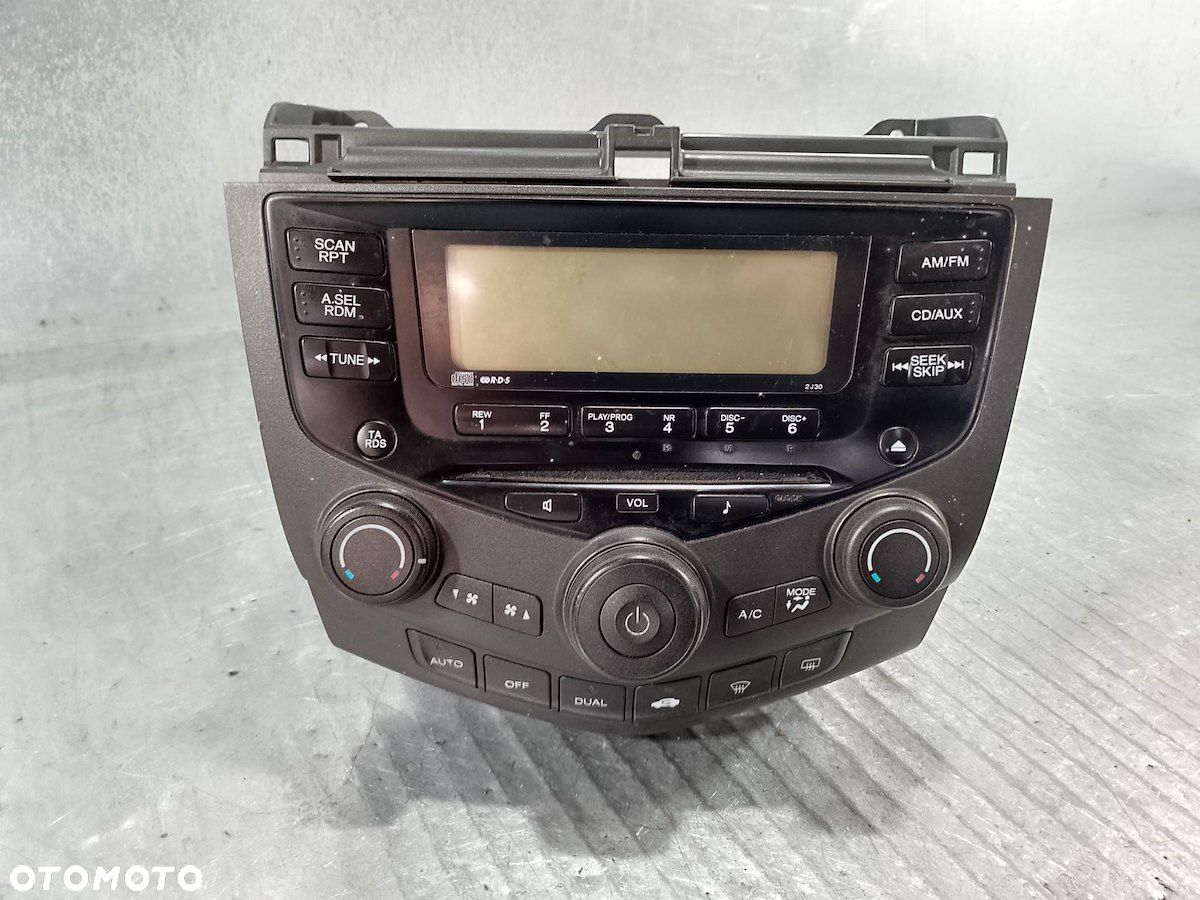 RADIO CD HONDA ACCORD VII 39050-SEA-G110-M1  RG723R0 - 1