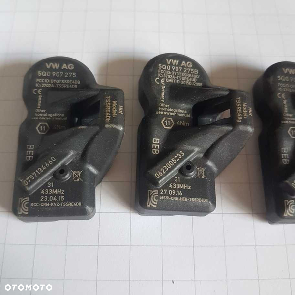 Czujnik Opon TPMS 5Q0.907.275B VW Arteon Passat B7