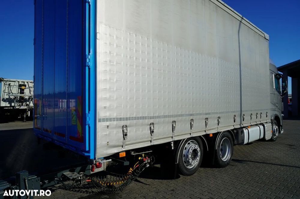 Volvo FH 460 / TRAVEL TANDEM / 120 M3 / AER CONDIȚIONAT PARCARE / AXĂ RIDICATĂ ȘI DE DIRECȚIE / PODEA REZISTENTĂ / + REMORCĂ FRUEHAUF 8,10 M / SAF / - 19
