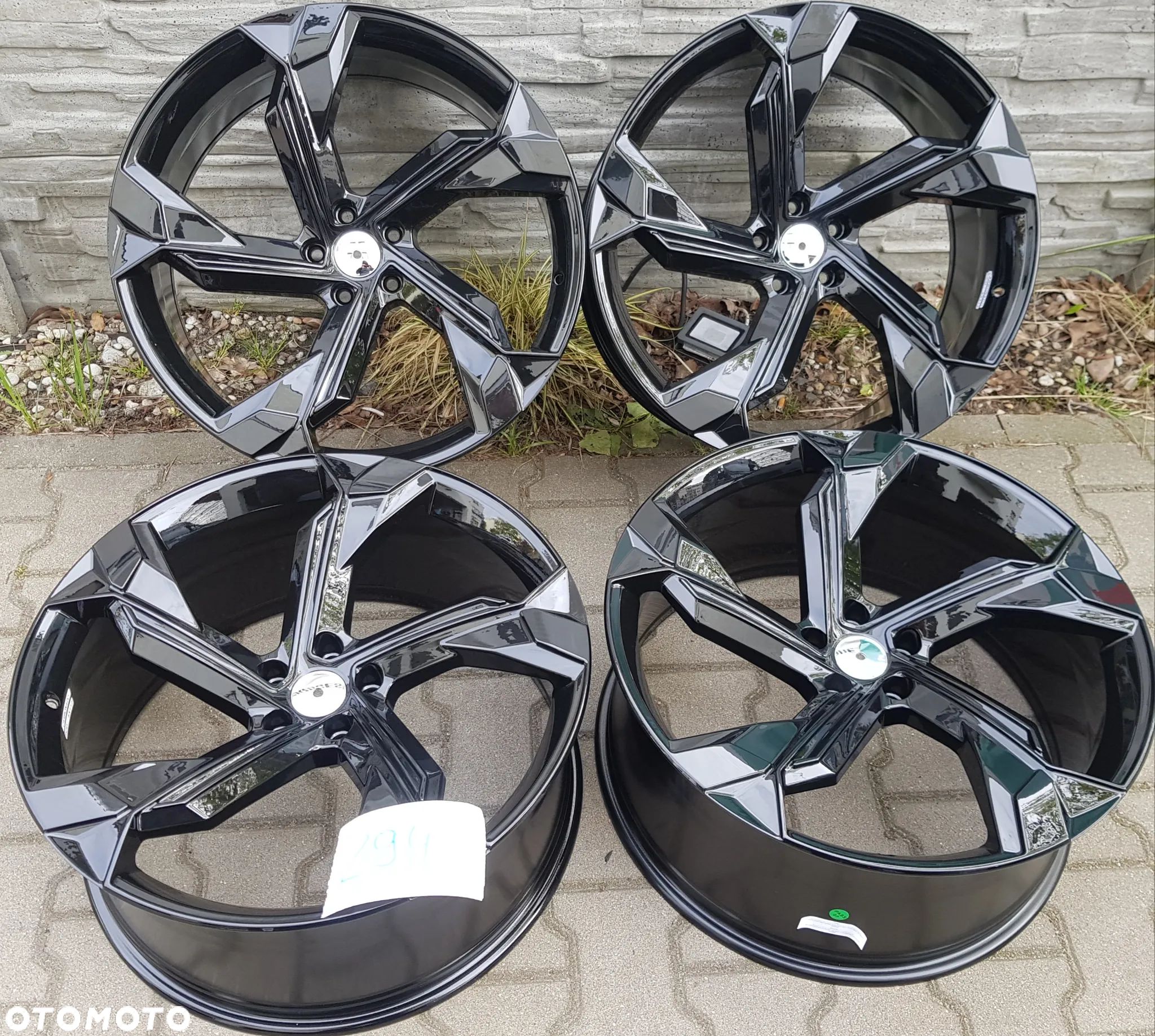 4x 10x22 ET20 5x112 Nowy komplet felg aluminiowych Audi Q7, Q8 VW TOUAREG - 1