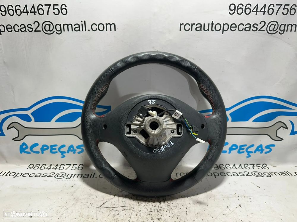 .Volante Completo Sport Pele Original BMW Serie 1 F20 5 Portas F21 3 Portas 62560182D 2011 - 2022 - 5