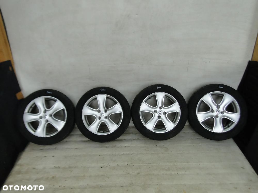 RENAULT CLIO IV 4 FELGA FELGI ALUMINIOWE OPONY 6.5x16 4x100 ET-44 195/55R16 - 1