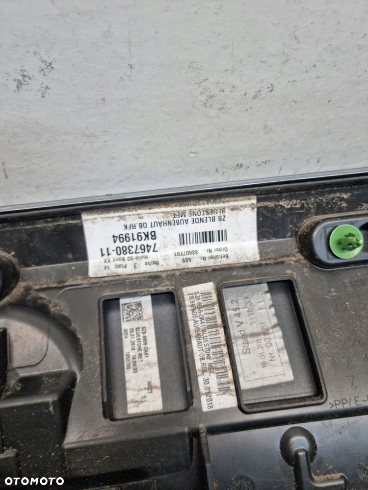 bmw 6 g32 gt blenda klapy listwa bagażnika - 7