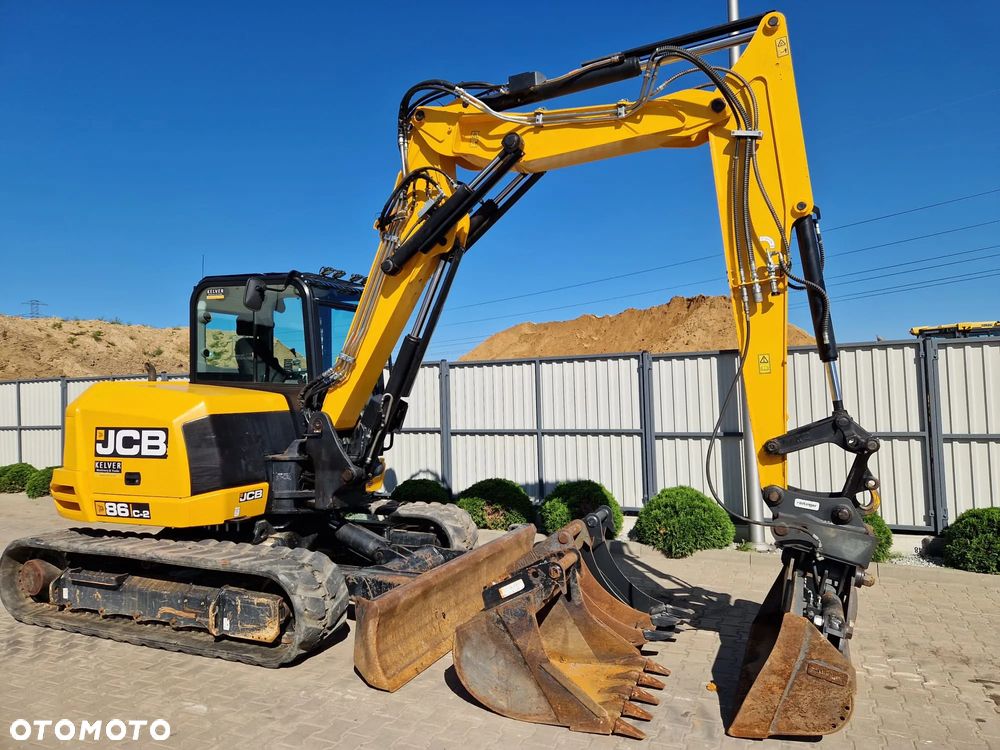 JCB 86C-2 * next gen * 2021r. *  1.220 mth * Klimatyzacja * 4 łyżki * - 3