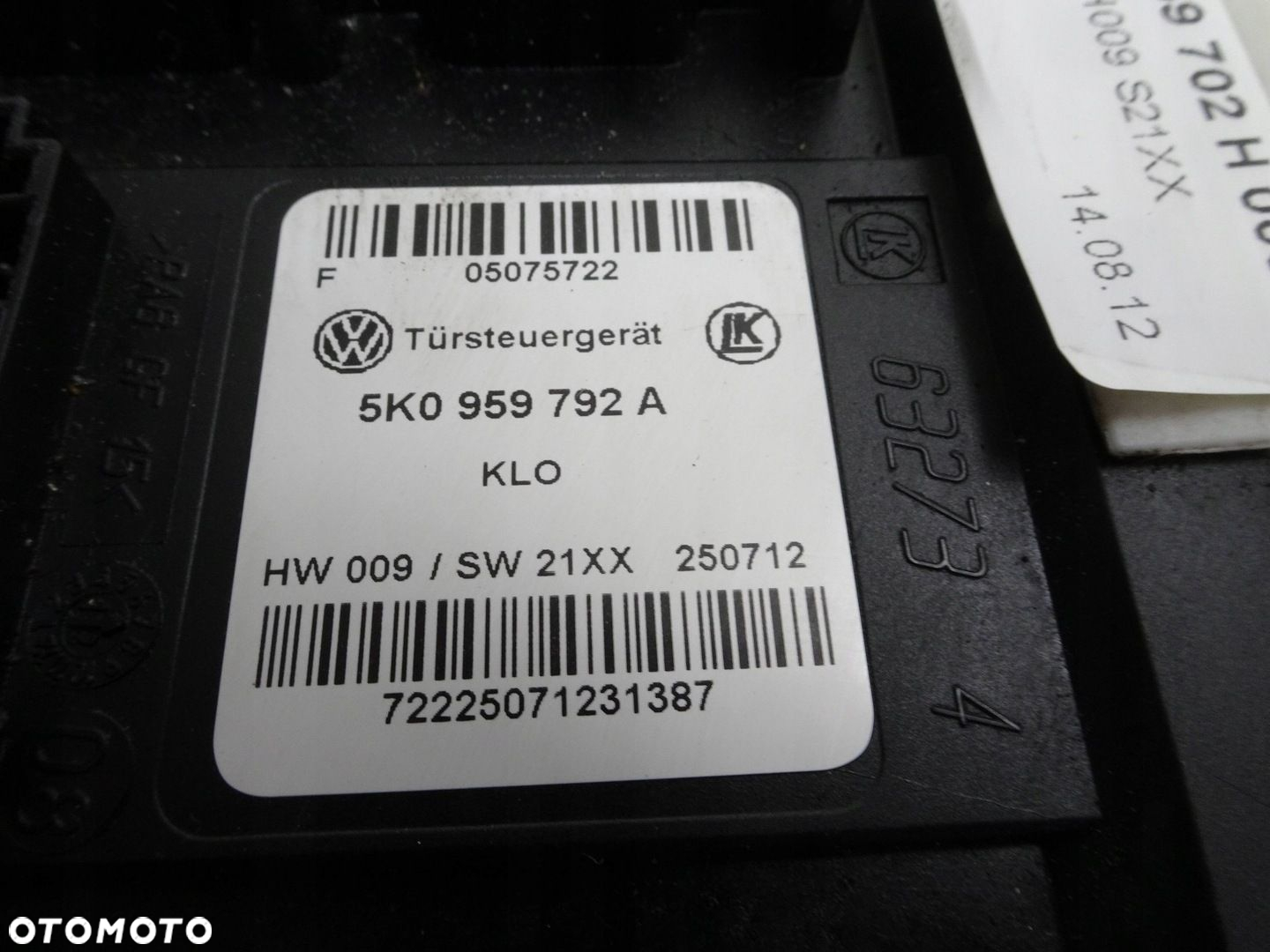 VW EOS - PODNOŚNIK SZYBY LEWY PRZÓD - 4