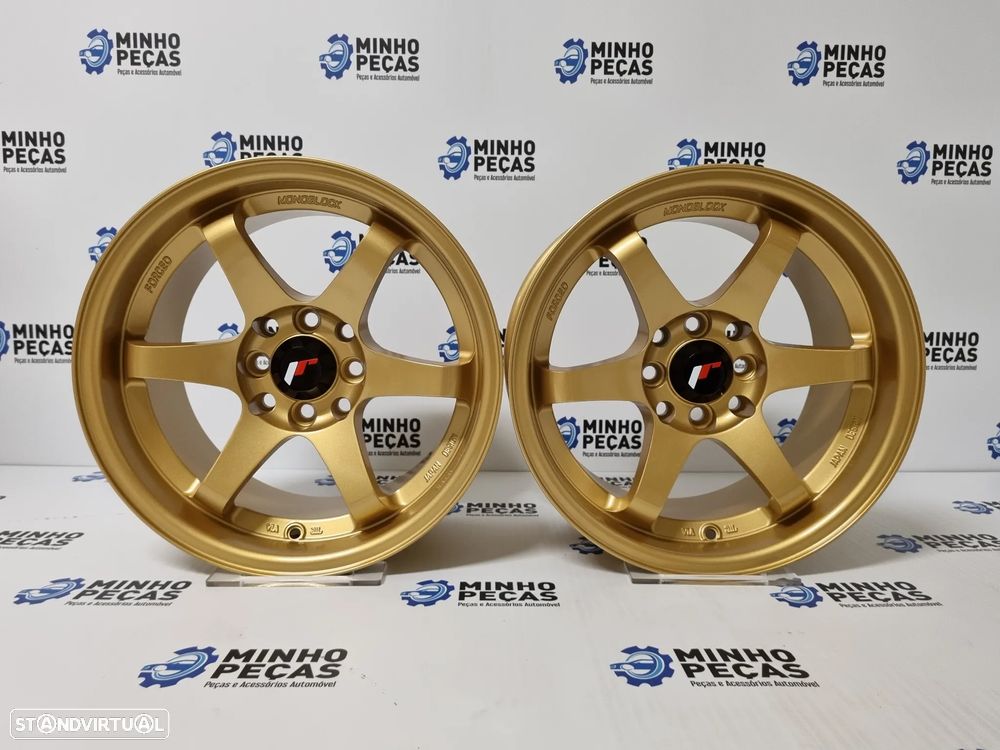 Jantes Japan Racing (JR3) em 15 Gold - 1