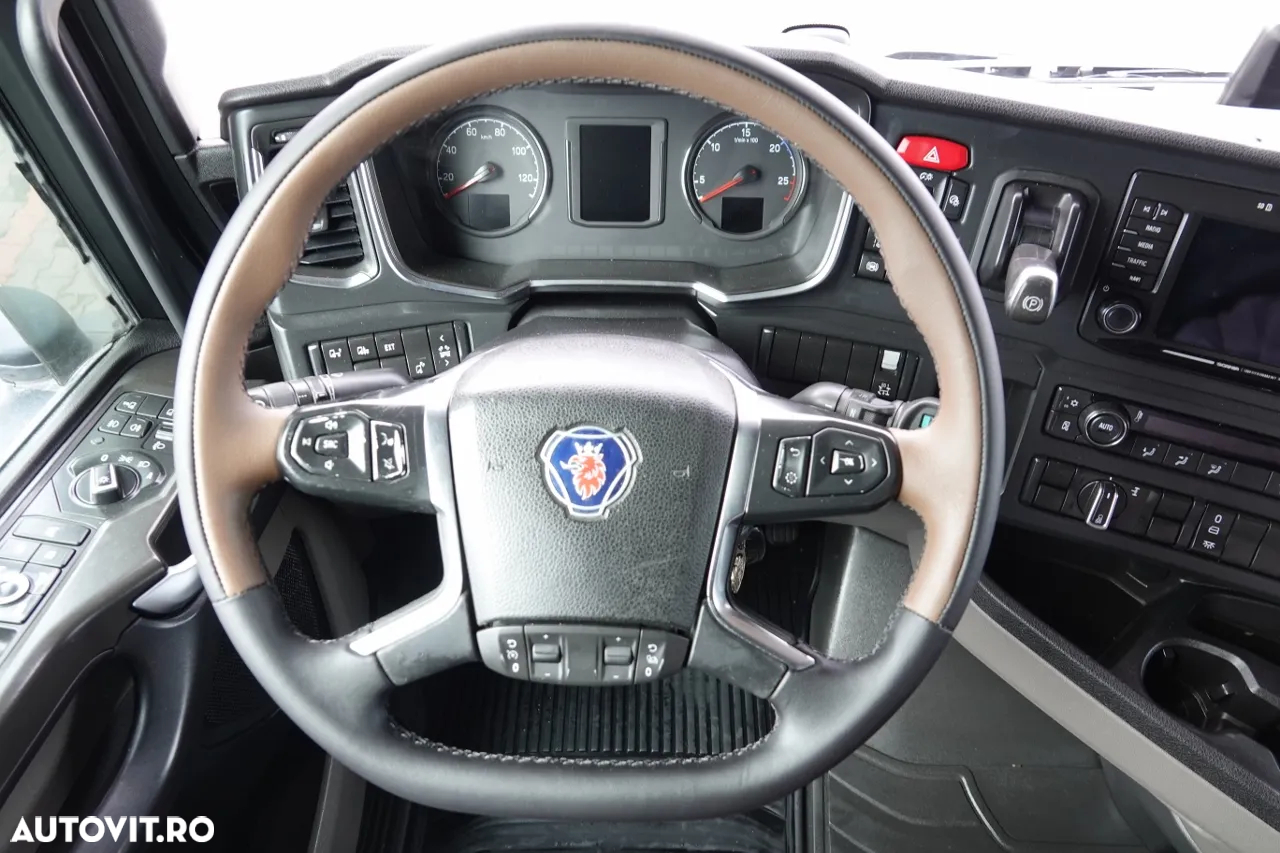 Scania S 450 / RETARDER / I-PARK COOL / HIDRAULICĂ / JANTE ALIE / ANVELOPE 100% / DUPĂ CONTRACTUL DE SERVICE - 27