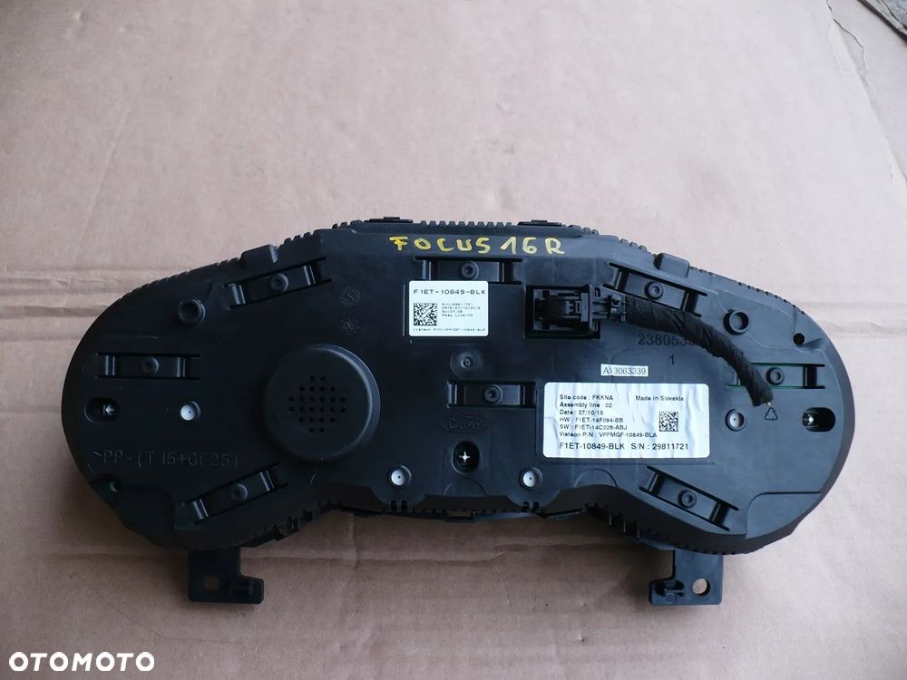 FOCUS MK3 III LIFT LICZNIK F1ET10849BLK ORYGINAL - 2