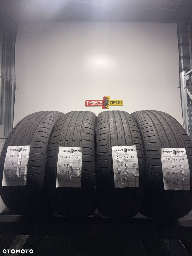 Opony letnie demo 205/55/17 goodyear efficient grip dot 2021 - 1