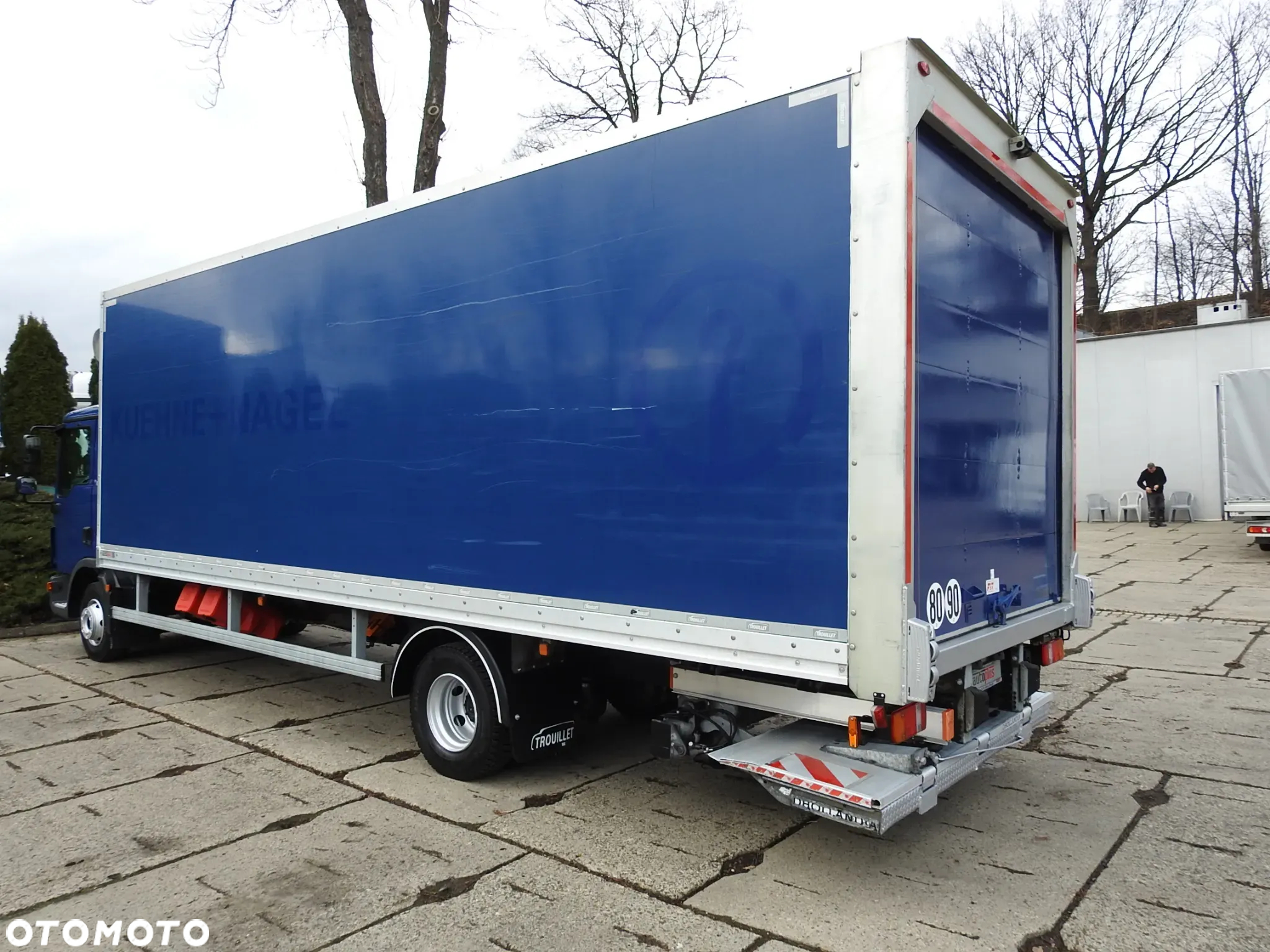 MAN TGL 12.220 KONTENER WINDA 18 PALET TEMPOMAT KLIMATYZACJA PNEUMATYKA AUTOMAT BLIŹNIACZE KOŁA 220KM [ 360381 ] - 10
