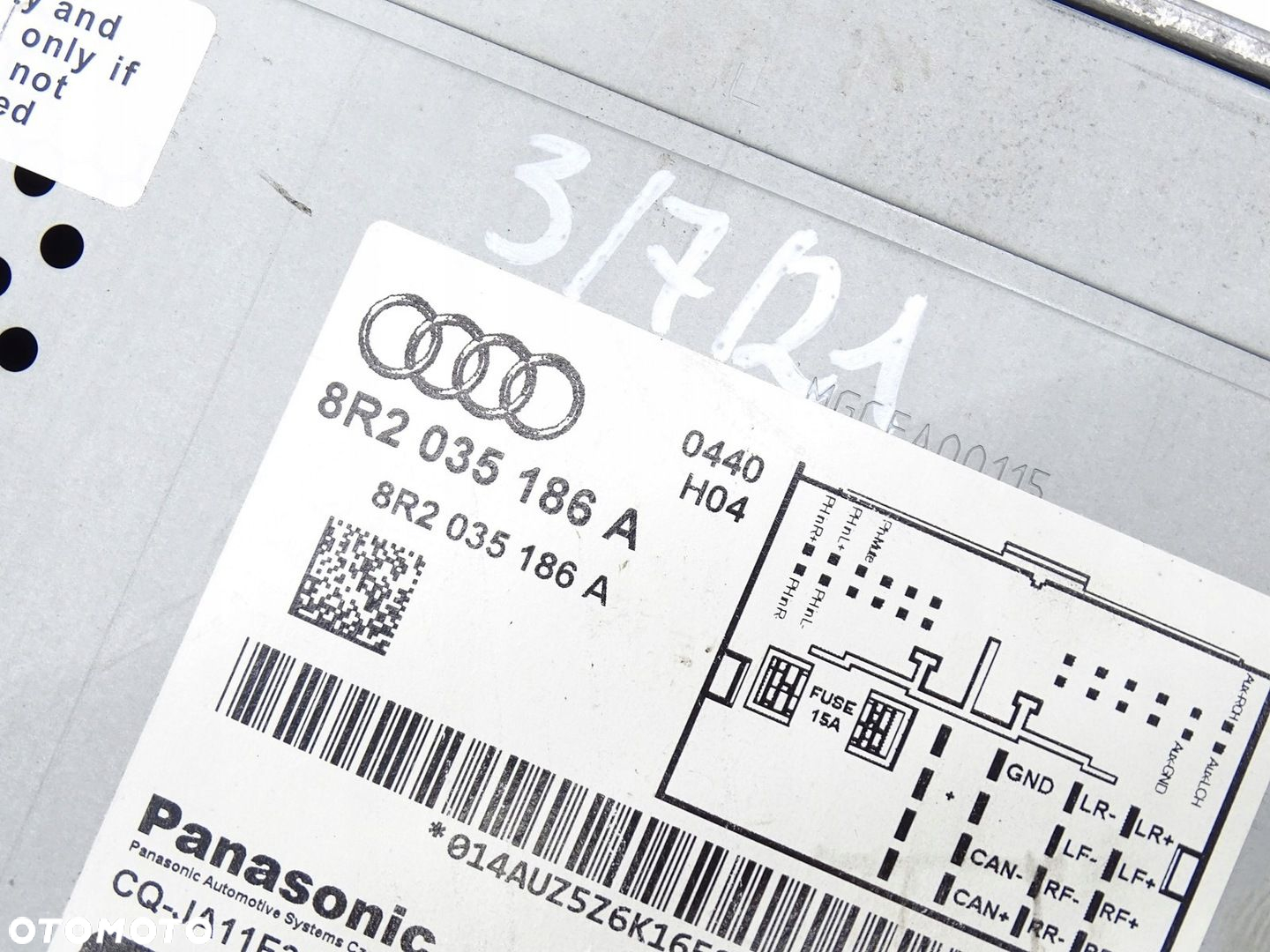RADIO CD AUDI CONCERT A5 8T B8 LIFT 8R2035186A - 6