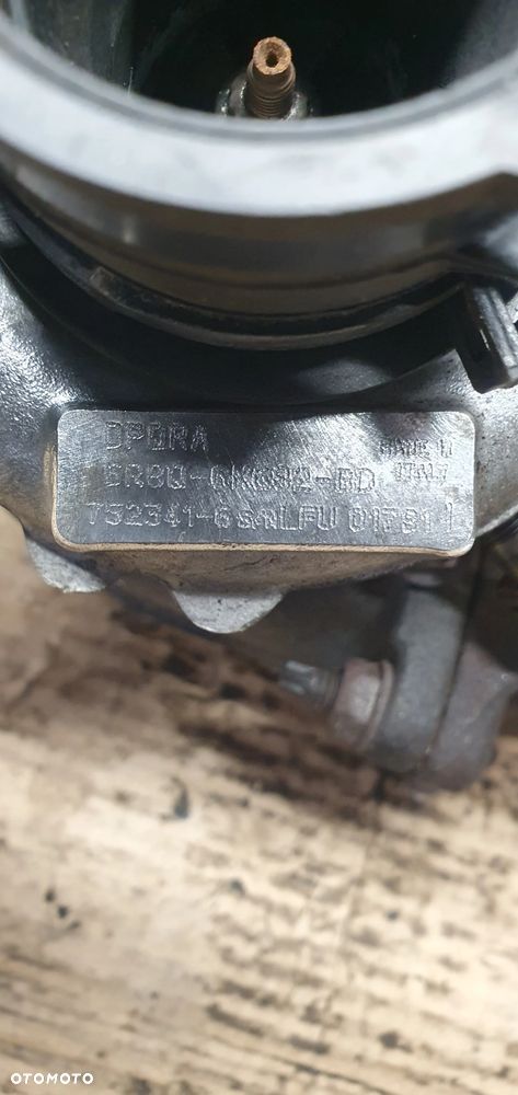 Turbina turbosprężarka turbo nastawnik kolektor Jaguar XF X250 2.7 TDV6 6R8Q-6K682-BD - 10