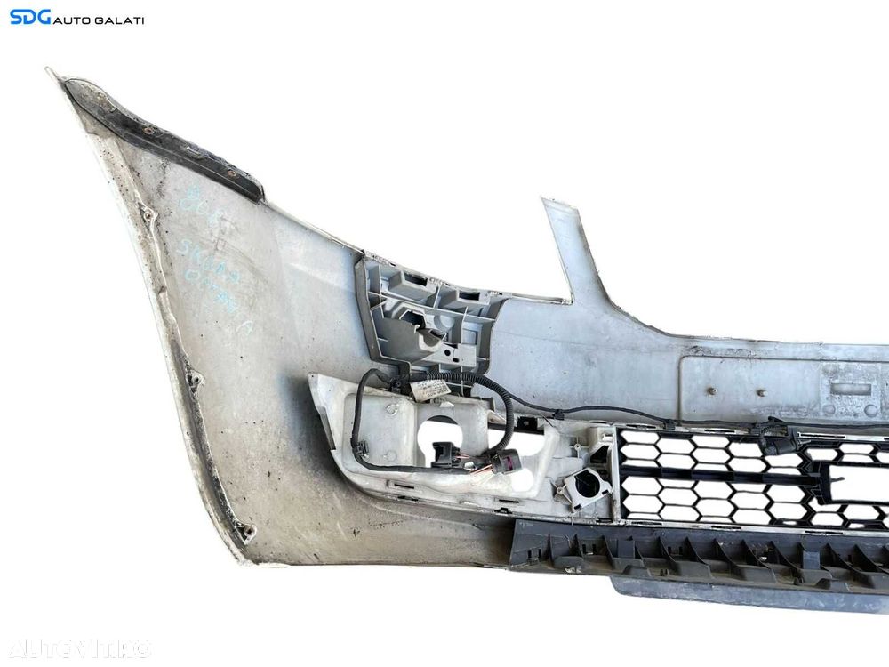 Bara Spoiler Fata Skoda Octavia 3 2013 - 2017 Culoare LF9E Cod 5E0807611 [LC0484] [B4567] - 12