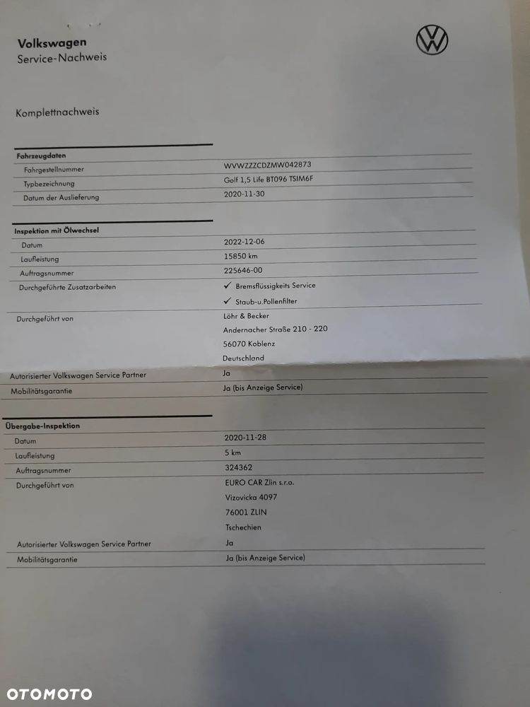 Volkswagen Golf 1.5 TSI OPF Life - 40