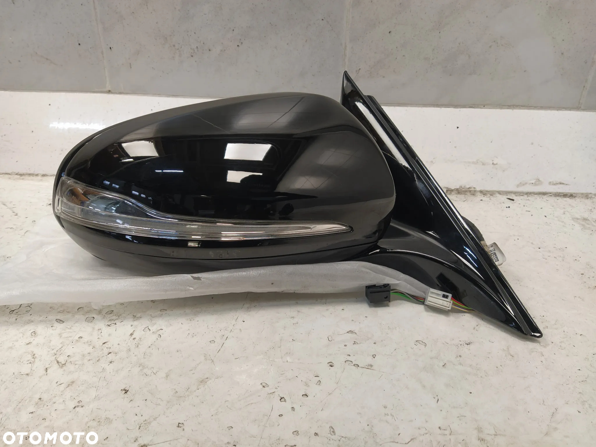 MERCEDES W213 A213 LUSTERKO PRAWY PRZÓD PRAWE PRZEDNIE 7+7 PIN 14 PIN ASFERYCZNE ORYGINAŁ - 2