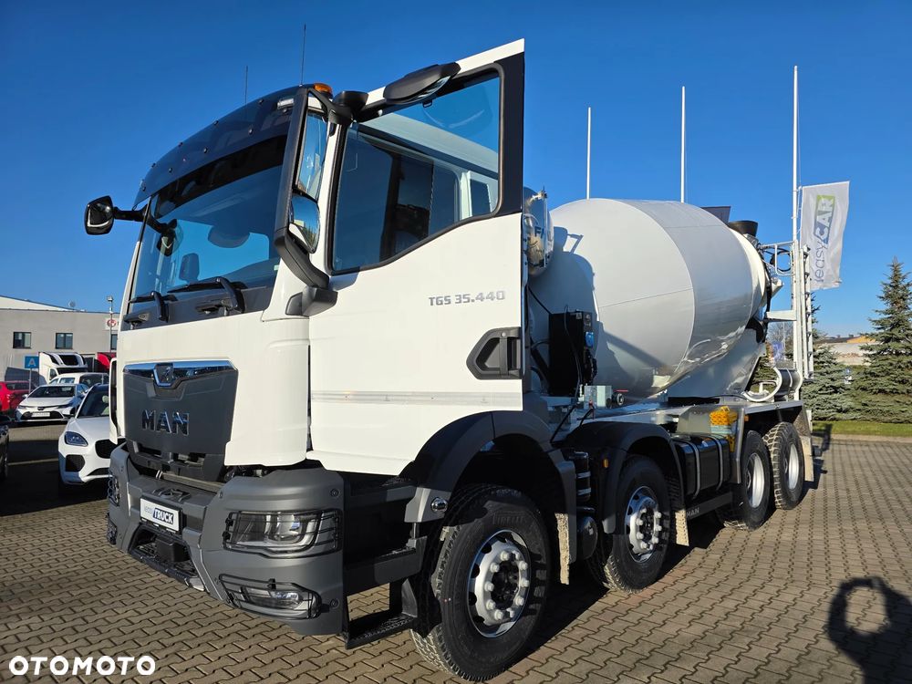 MAN TGS 35.440 8x4 z zabudową Betonomieszarki FML 10 M3 - 13