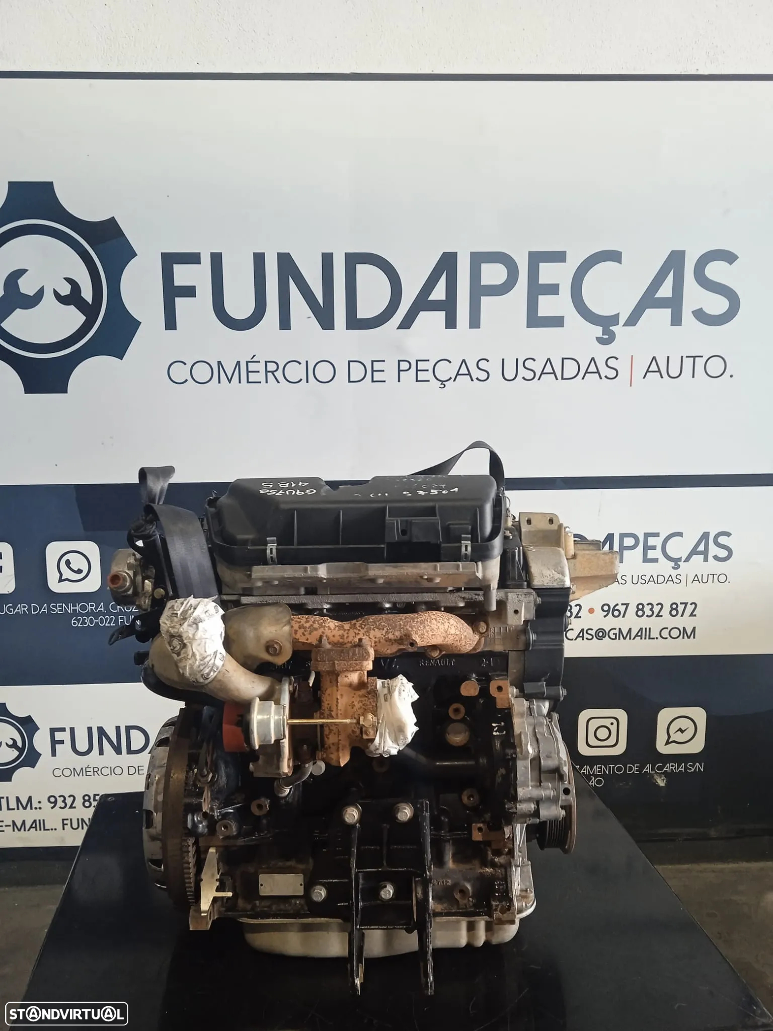 Motor Renault Master 2.5 Dci 100Cv Ref: G9U 750 - 3