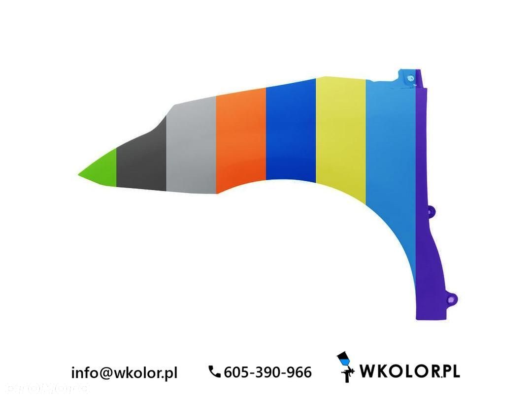 NOWY BŁOTNIK CITROEN C4 I 2006-2011 LAKIEROWANY W KOLOR - 1