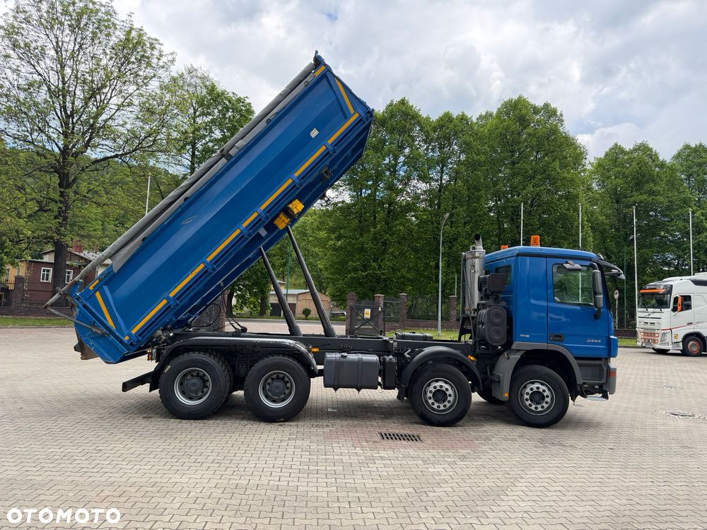 Mercedes-Benz 3544 ACTROS MP3 wywrotka 3-str. MEILLER, plandeka, BORDMATIC - 11