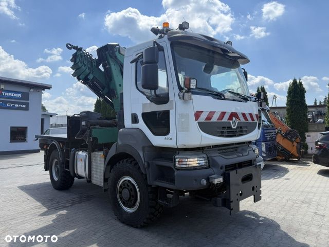 Renault Kerax 460dxi 4x4 HDS HIAB 288 EP-5 HIPRO5-wysuwow pilot - 3