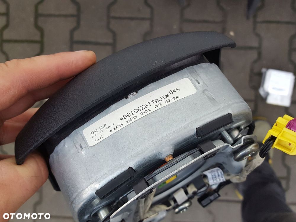 AUDI A6 C6 04-11r DESKA KONSOLA PODUSZKI AIRBAG KPL - 8