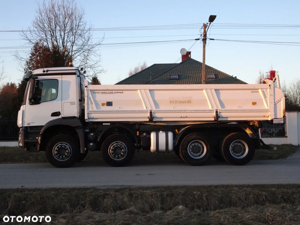 Mercedes-Benz Arocs 3246 Hydroburta Meiller Kipper 8x4 idealny stan - 3
