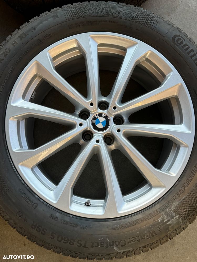 Vând jante originale BMW X7 G07 pe 20” cu anvelope iarnă - 4