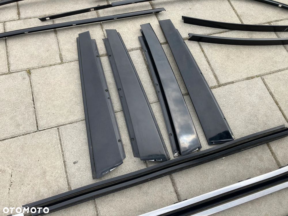 LISTWY BMW E38 LONG HIGHGLOSS POŁYSK RARYTAS ZESTAW - 8