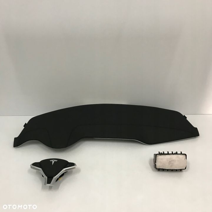 TESLA MODEL S, X DESKA ROZDZIELCZA KONSOLA KOKPIT PULPIT PODUSZKI AIRBAG AIR BAG KIT SET - 1