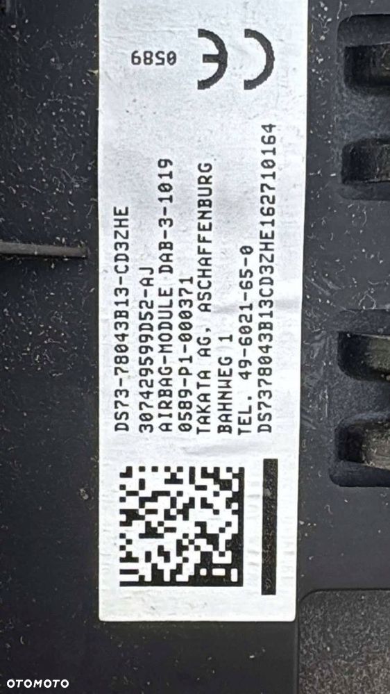 poduszka powietrzna kierowcy ford mondeo mk5 - 3