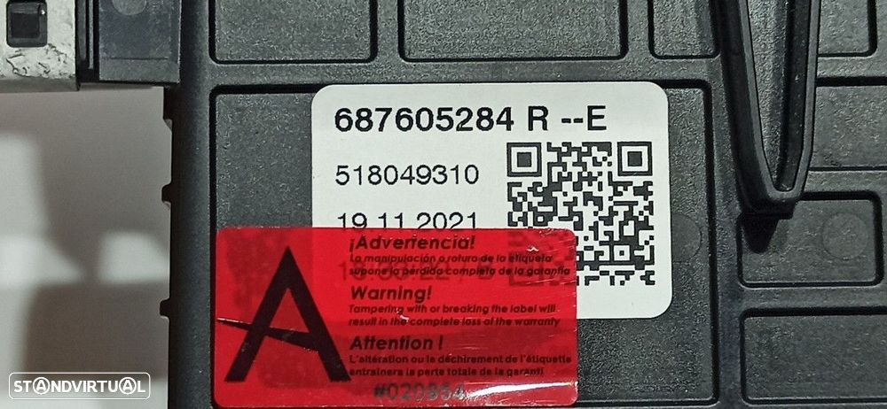 AERADOR FRENTE DIREITO DACIA SANDERO III ( 2020-... ) COMFORT - 2