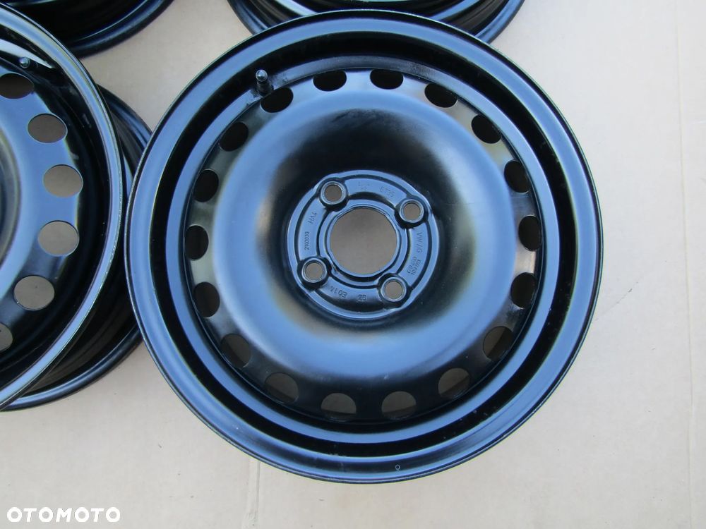 4x Felgi Stalowe 14 VW UP Skoda Citigo Seat Mii 5 j 4x100 ET35 piasta 57,1 mm  / ORYGINALNE - 10