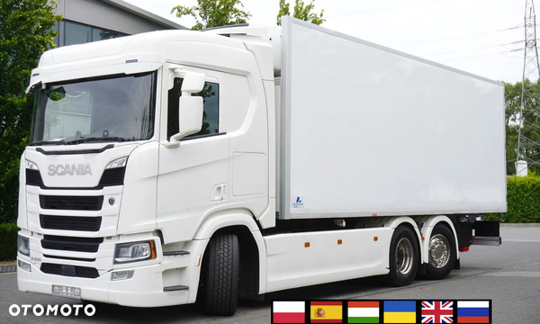 Scania R500 / Chłodnia Lecapitaine / Carrier Supra 950 / 3. oś skrętna