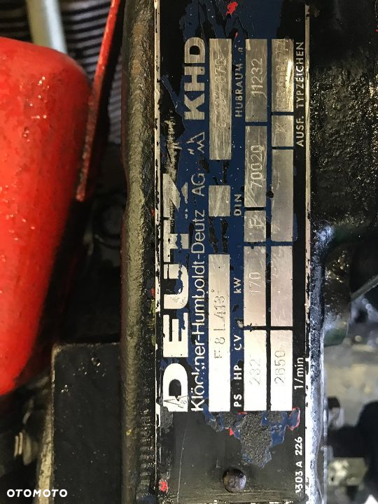 Silnik DEUTZ F8 L 413 F8L413 idealny 14000 netto - 9