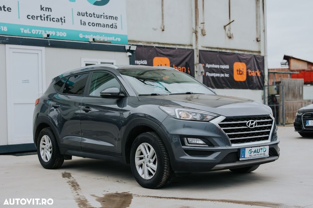 Hyundai Tucson blue 1.6 CRDi 2WD DCT Advantage+ - 1