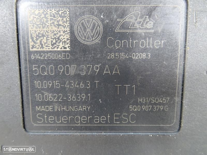 Abs Volkswagen Golf Vii (5G1, Bq1, Be1, Be2)  5Q0907379aa / 5Q0614517t - 7