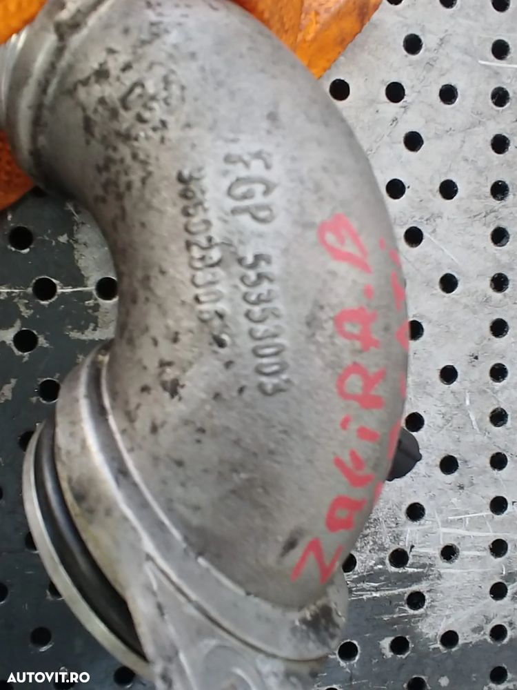 tubulatura admisie 1.9 cdti z19dt 120cp opel zafira b astra h  55353003 - 3